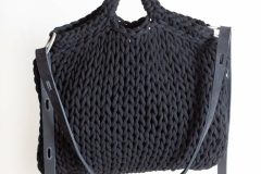 Knit_bag_whandle_cotton_black_1-scaled