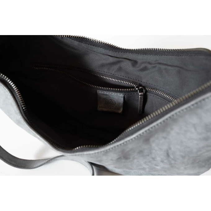MOON bag small cloudy grey