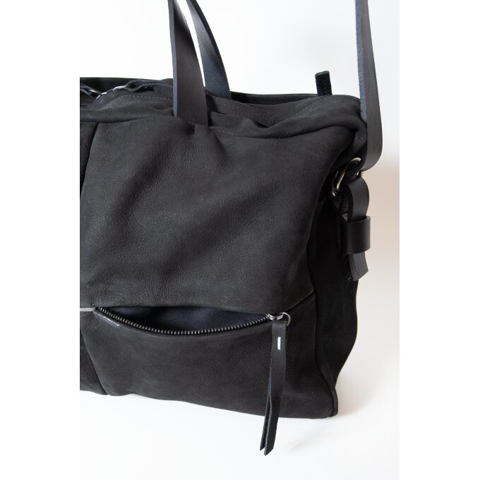 Work bag black (2 leather qualities available)