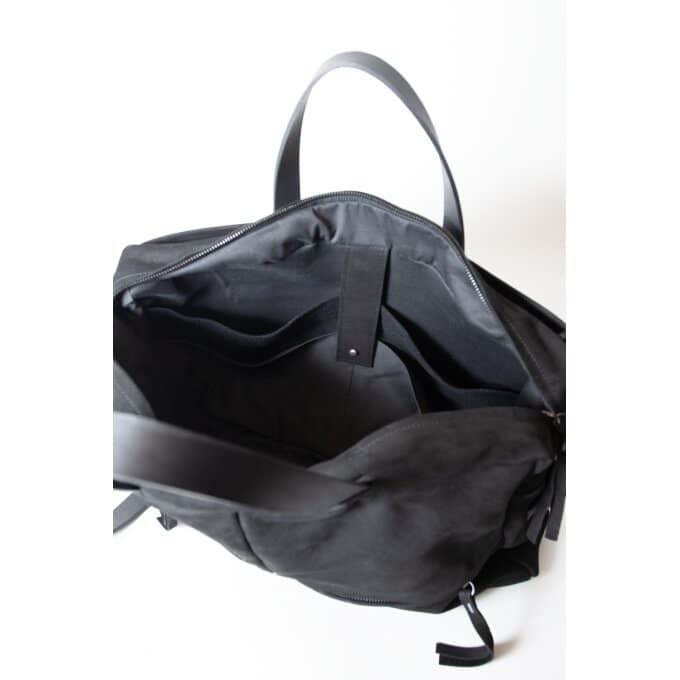 Work bag black (2 leather qualities available)