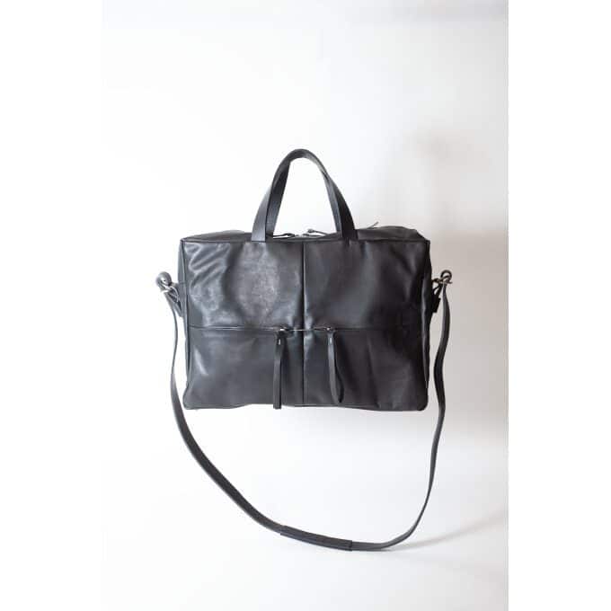 Work bag black (2 leather qualities available)