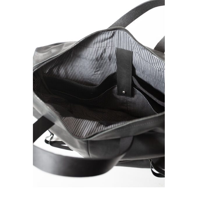 Work bag black (2 leather qualities available)
