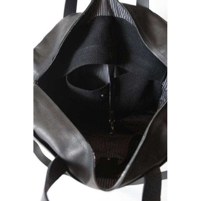 Work bag black (2 leather qualities available)